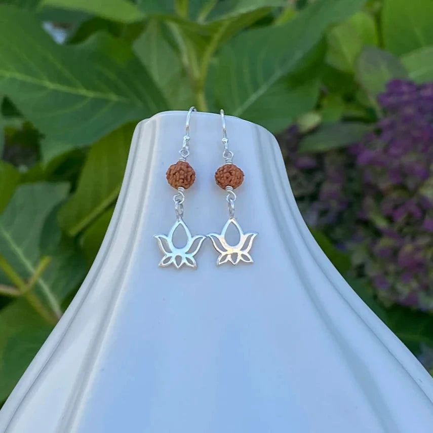 Lotus flower Earrings
