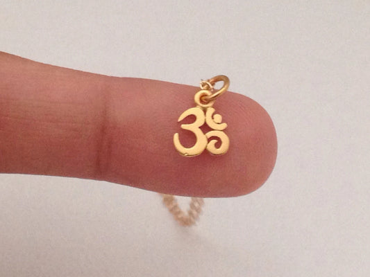 Gold Om Neckalce