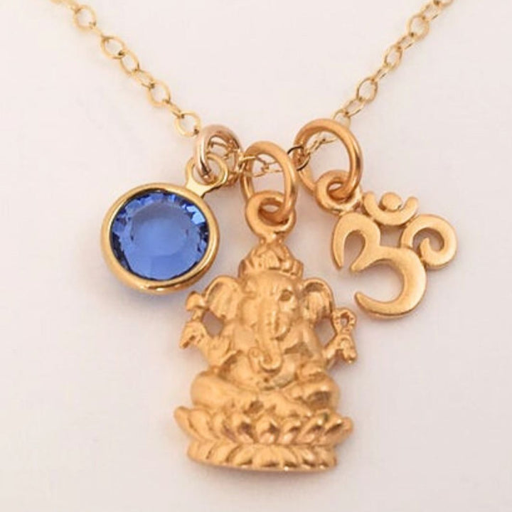 Ganesh Necklace with Om