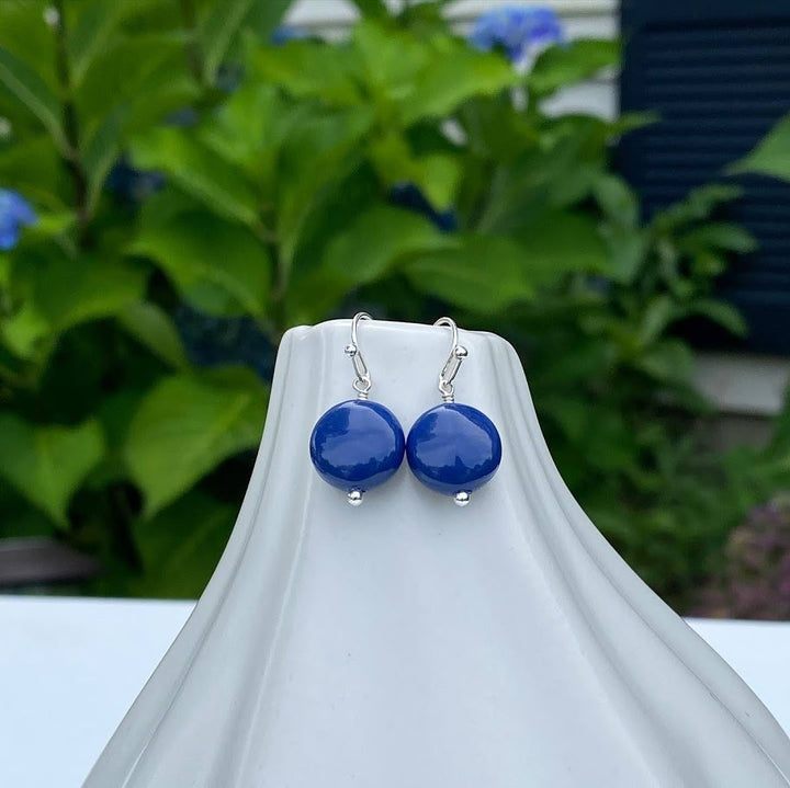 Coin Pearl Earrings