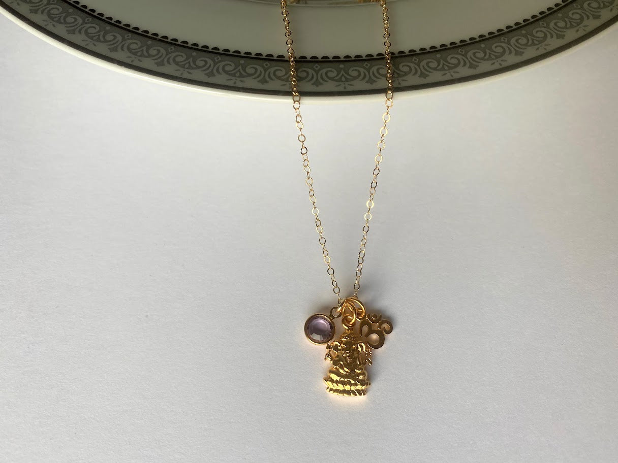 Ganesh Necklace with Om