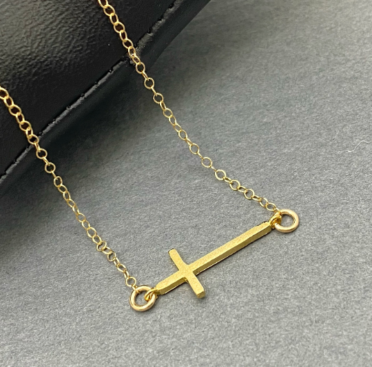 Skinny Cross Necklace