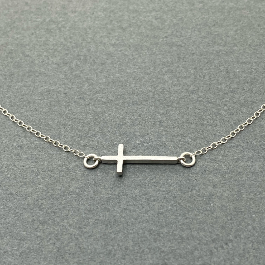 Skinny Cross Necklace