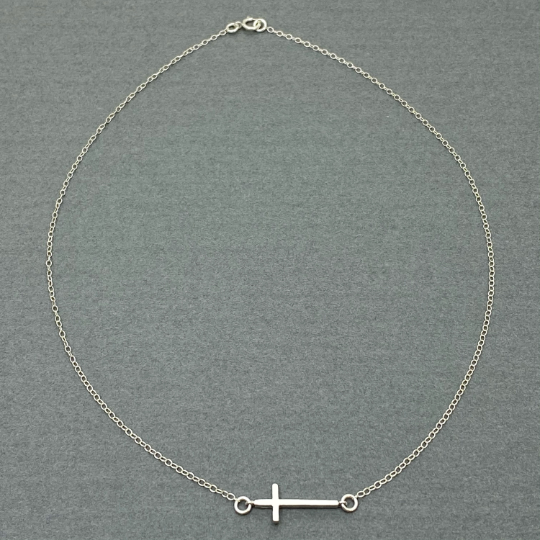 Skinny Cross Necklace