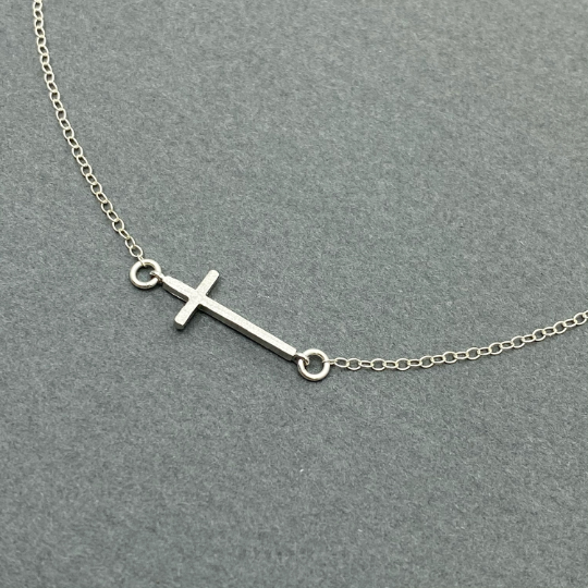 Skinny Cross Necklace