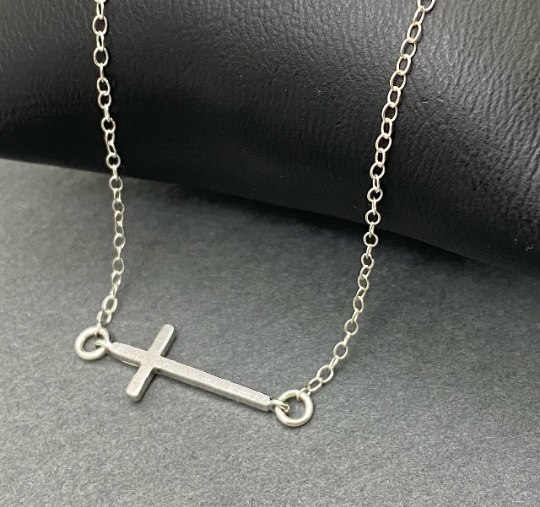 Skinny Cross Necklace