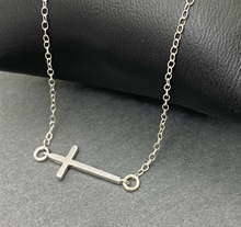 Load image into Gallery viewer, Skinny Cross Necklace
