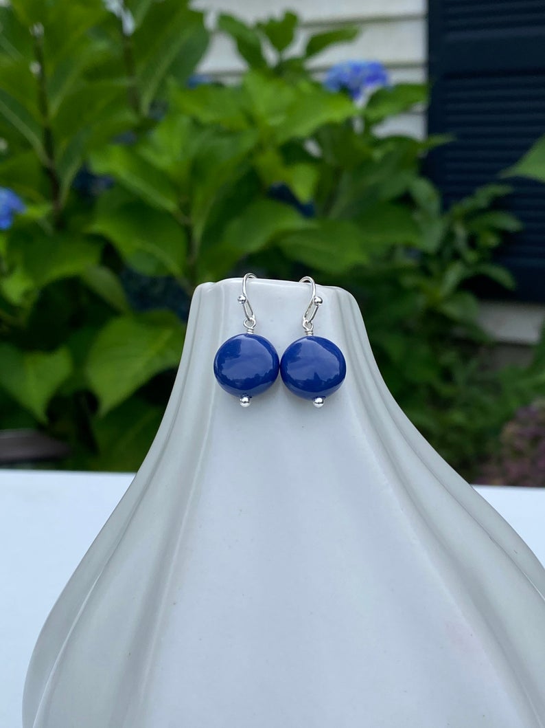 Coin Pearl Earrings