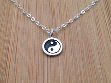 Load image into Gallery viewer, Silver Yin Yang Necklace
