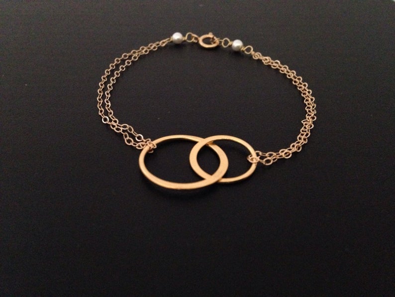 Two Eternity Circle bracelet