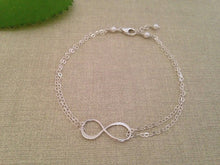 Load image into Gallery viewer, Sterling Silver Infinity Bracelet
