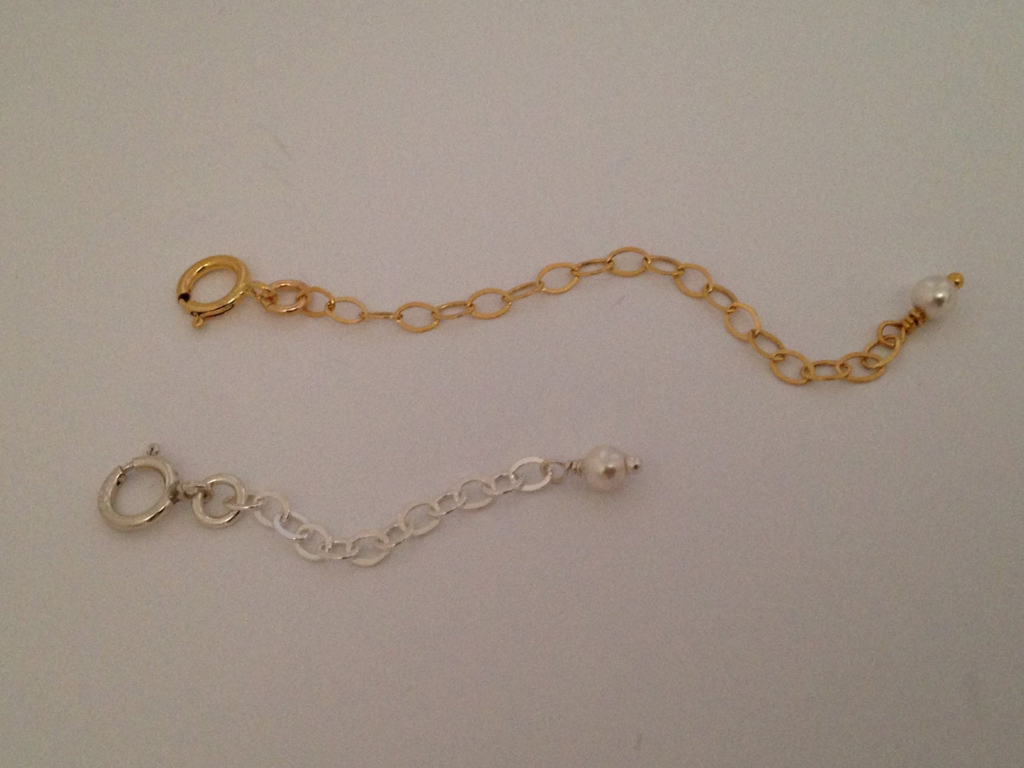 Gold or Silver Necklace Extender