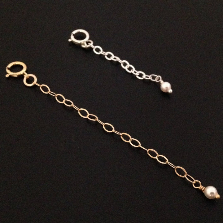 Gold or Silver Necklace Extender