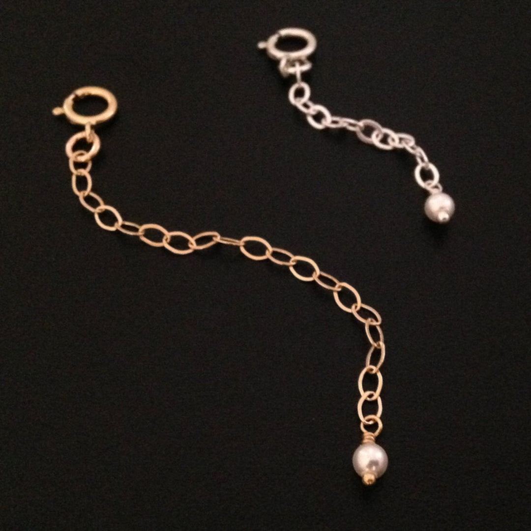 Gold or Silver Necklace Extender