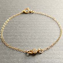 Load image into Gallery viewer, Tiny CZ delicate bracelet
