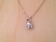 Load image into Gallery viewer, Silver Mini Elephant Necklace
